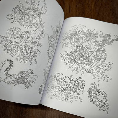 Erik Reith Books Dragon Sketchbook by Erik Rieth (Scratch & Dent)