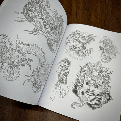 Erik Reith Books Dragon Sketchbook by Erik Rieth (Scratch & Dent)