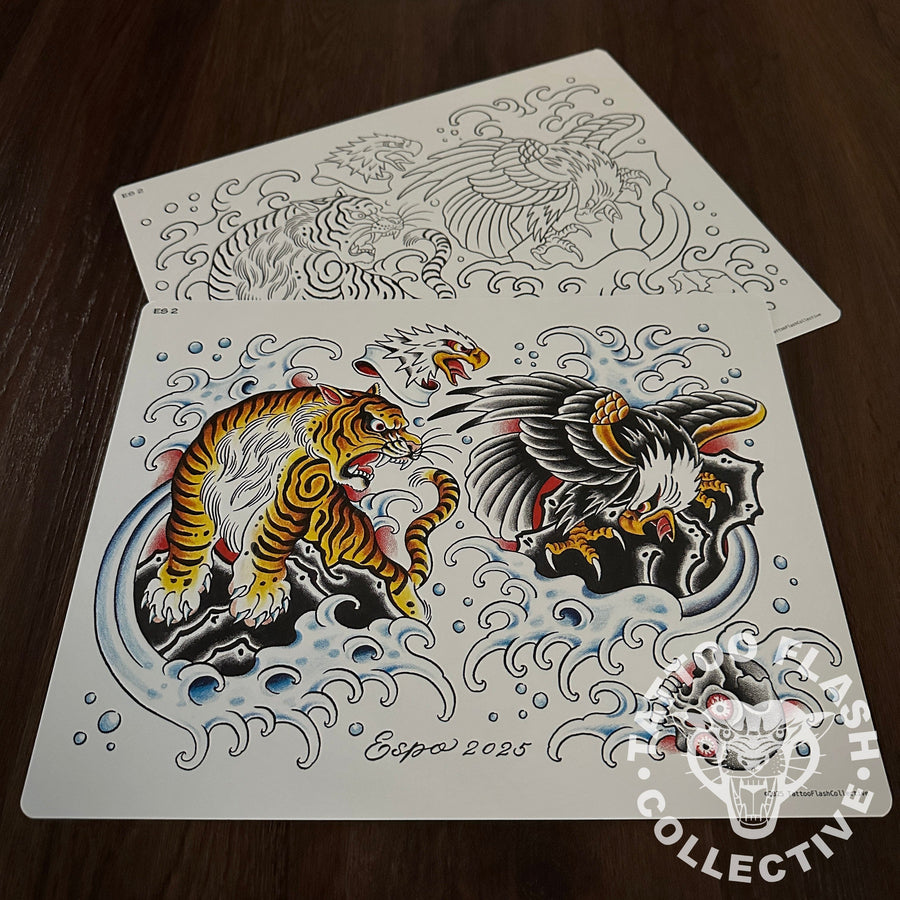 Espo Flash Espo Tattoo Flash #02