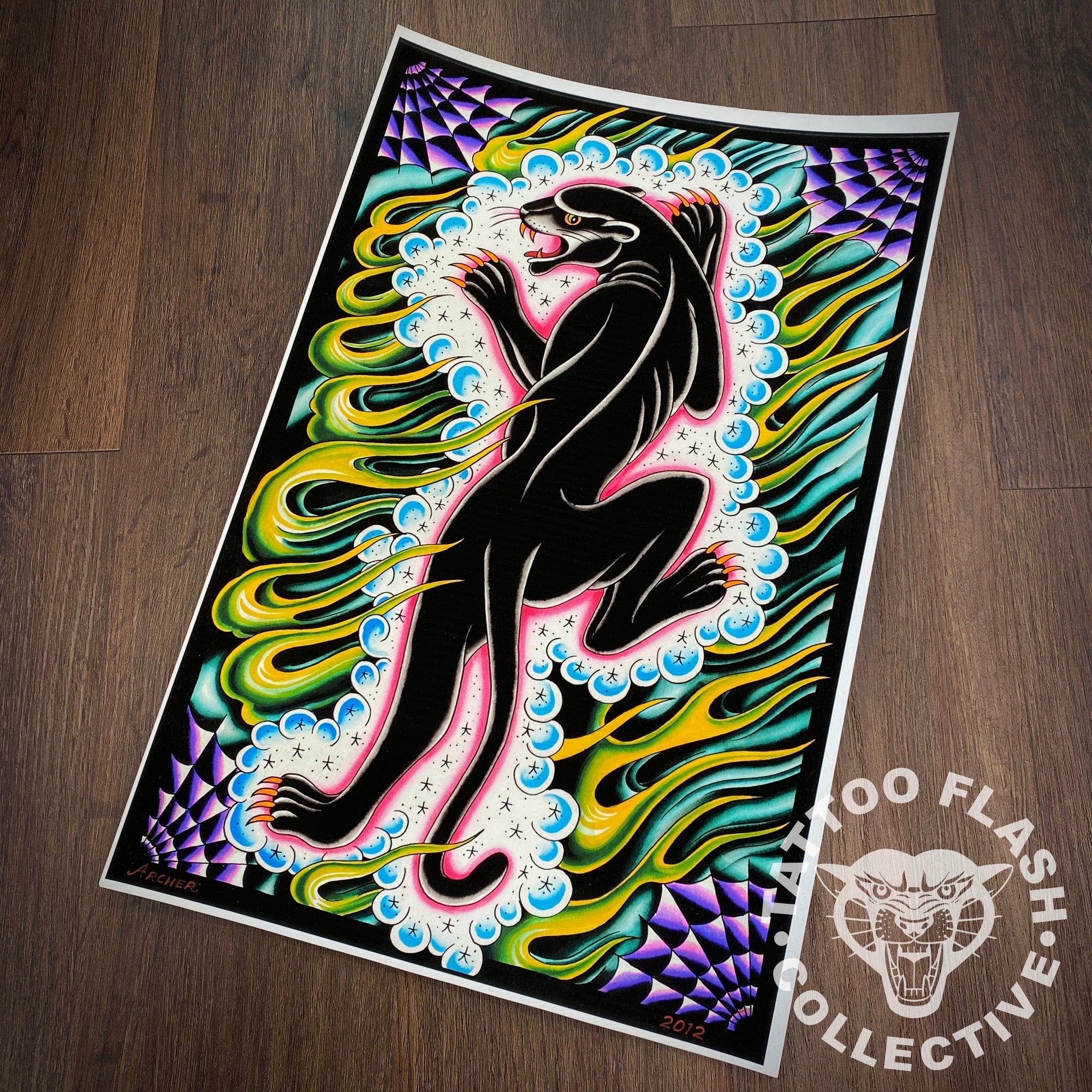 George Archer prints George Archer Print #03- 12"x18"