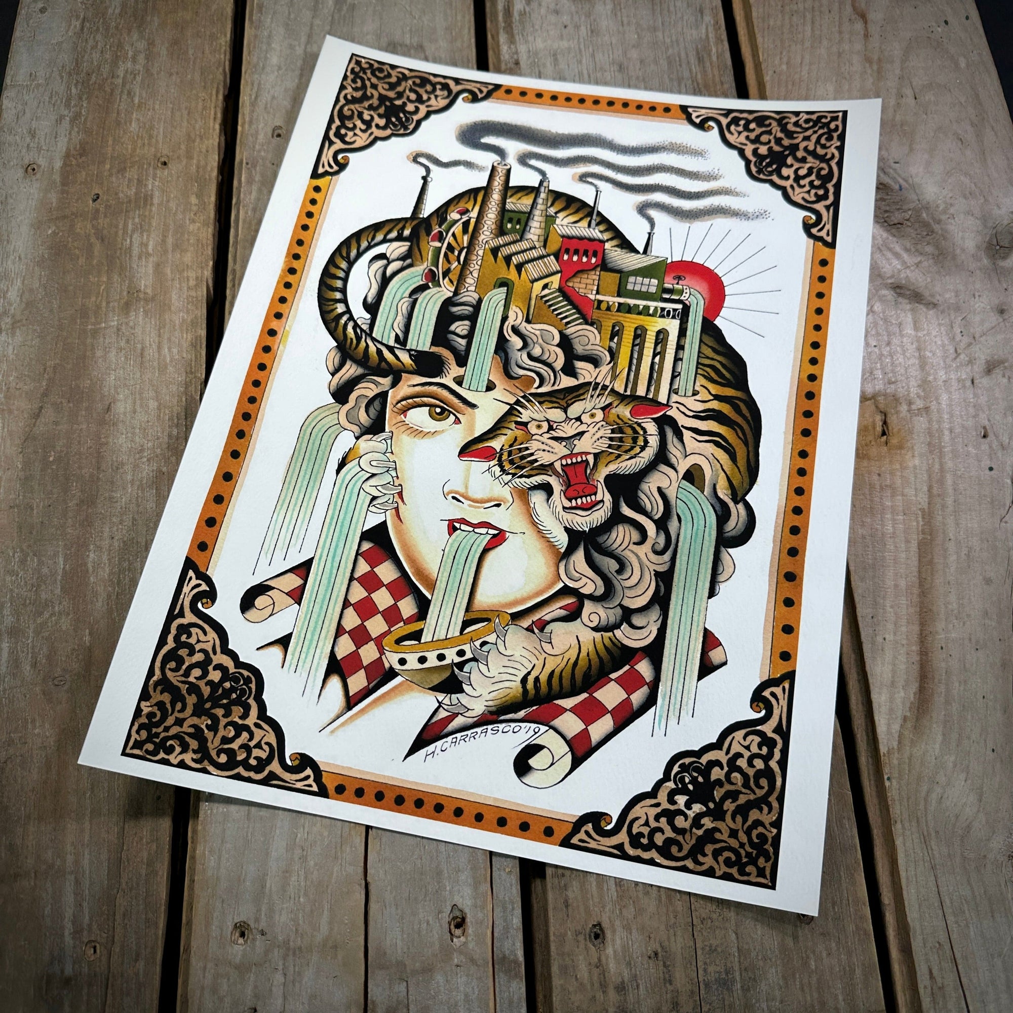 Hugo Carrasco prints 12"x16" Hugo Carrasco Print #1 12"x16" or 18"x24"