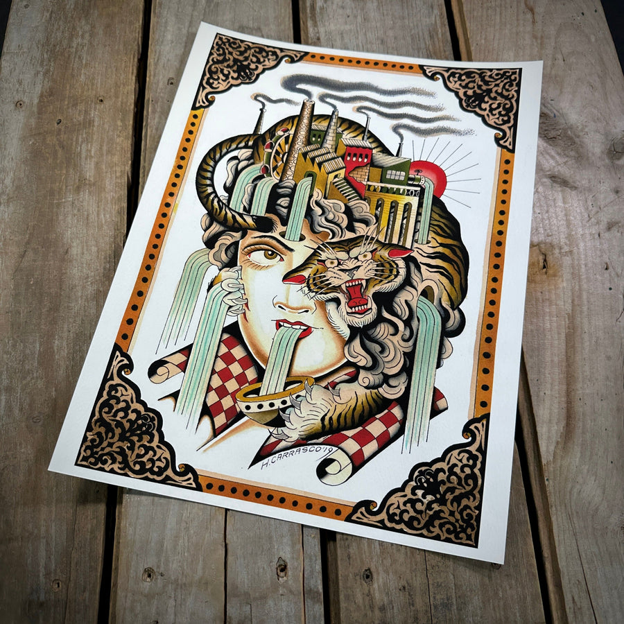 Hugo Carrasco prints 12"x16" Hugo Carrasco Print #1 12"x16" or 18"x24"