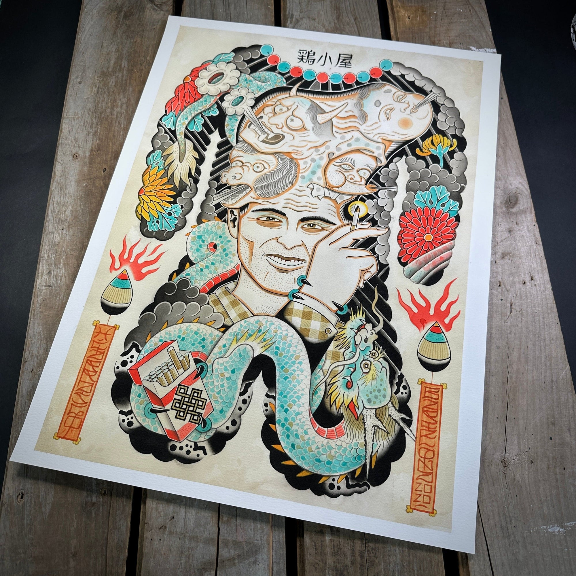 Hugo Carrasco prints 12"x16" Hugo Carrasco Print #12 12"x16" or 18"x24"