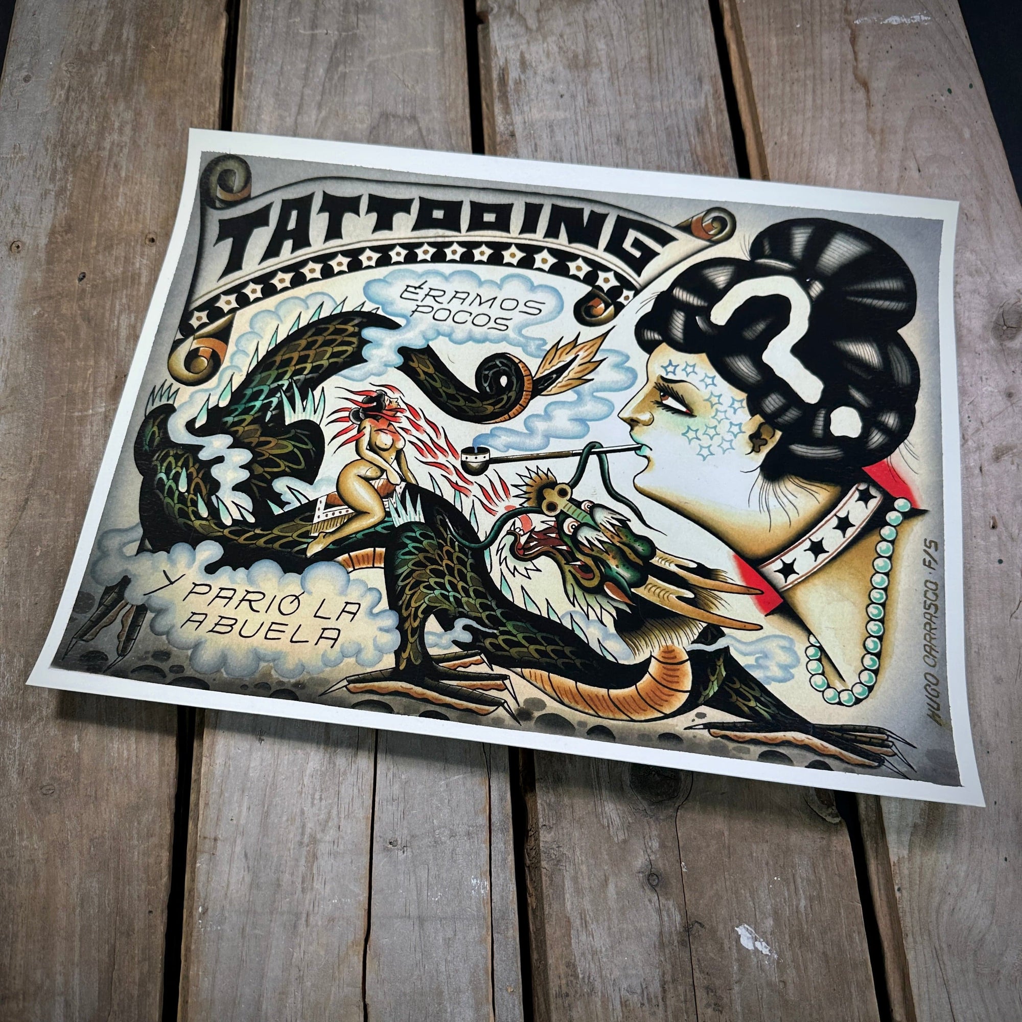 Hugo Carrasco prints 12"x16" Hugo Carrasco Print #3 12"x16" or 18"x24"