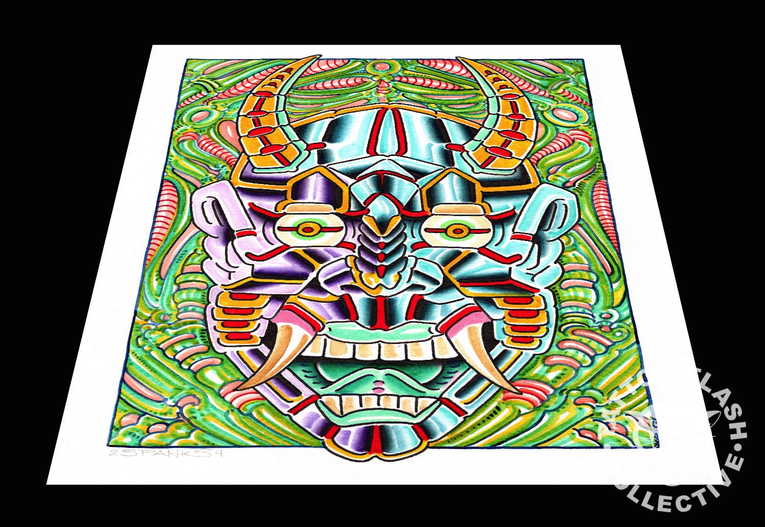 hunter spanks prints Hunter Spanks Tattoo Print #22- 9"x12"