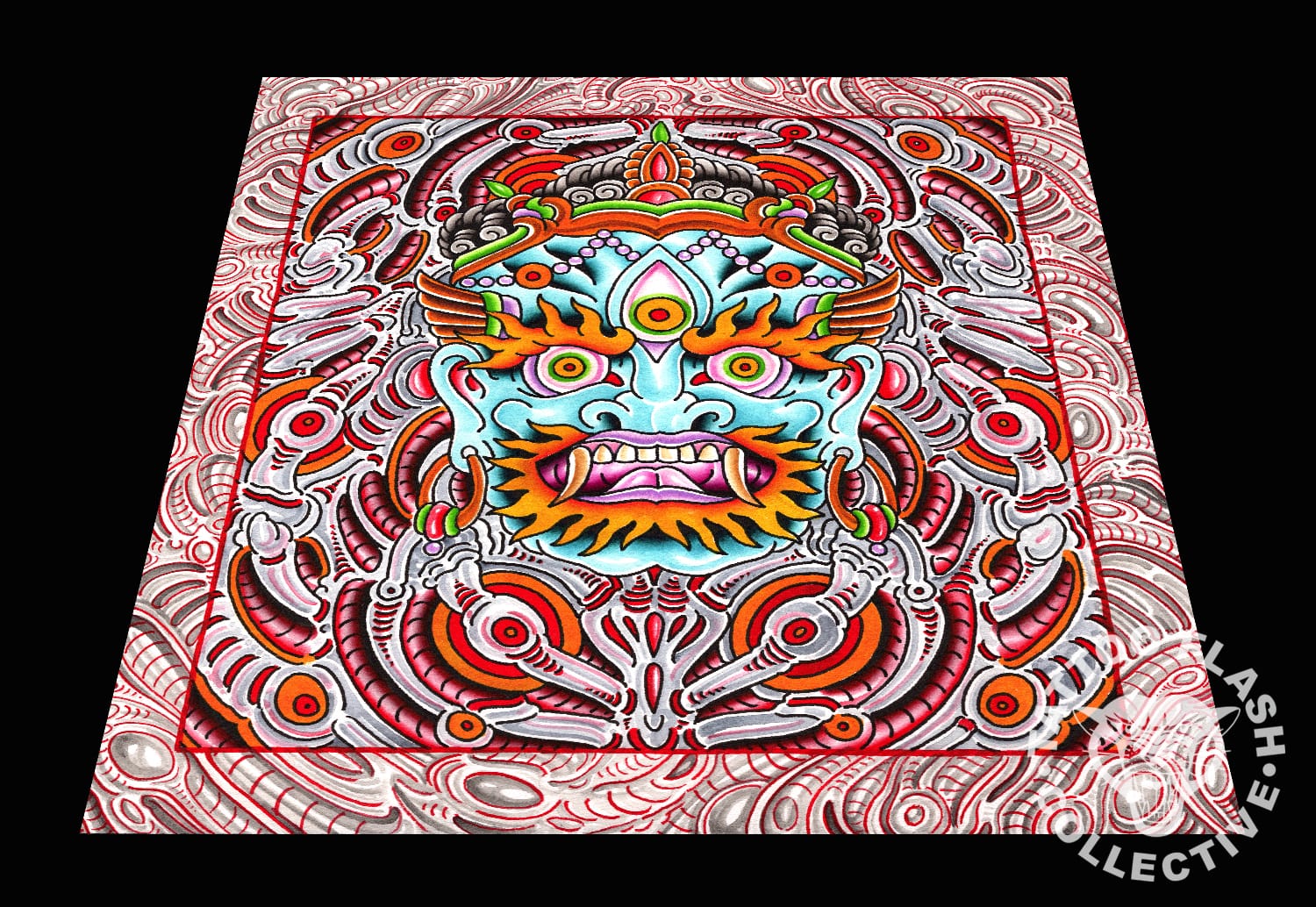 hunter spanks prints Hunter Spanks Tattoo Print #24- 12"x12"