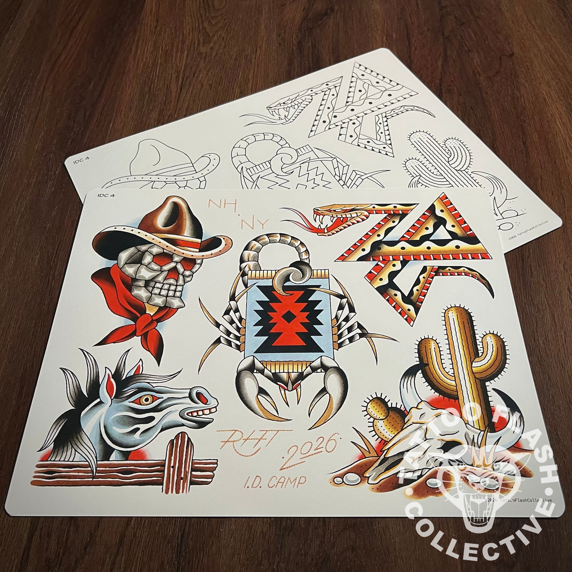 Ian Dana Flash Ian Dana Tattoo Flash #04