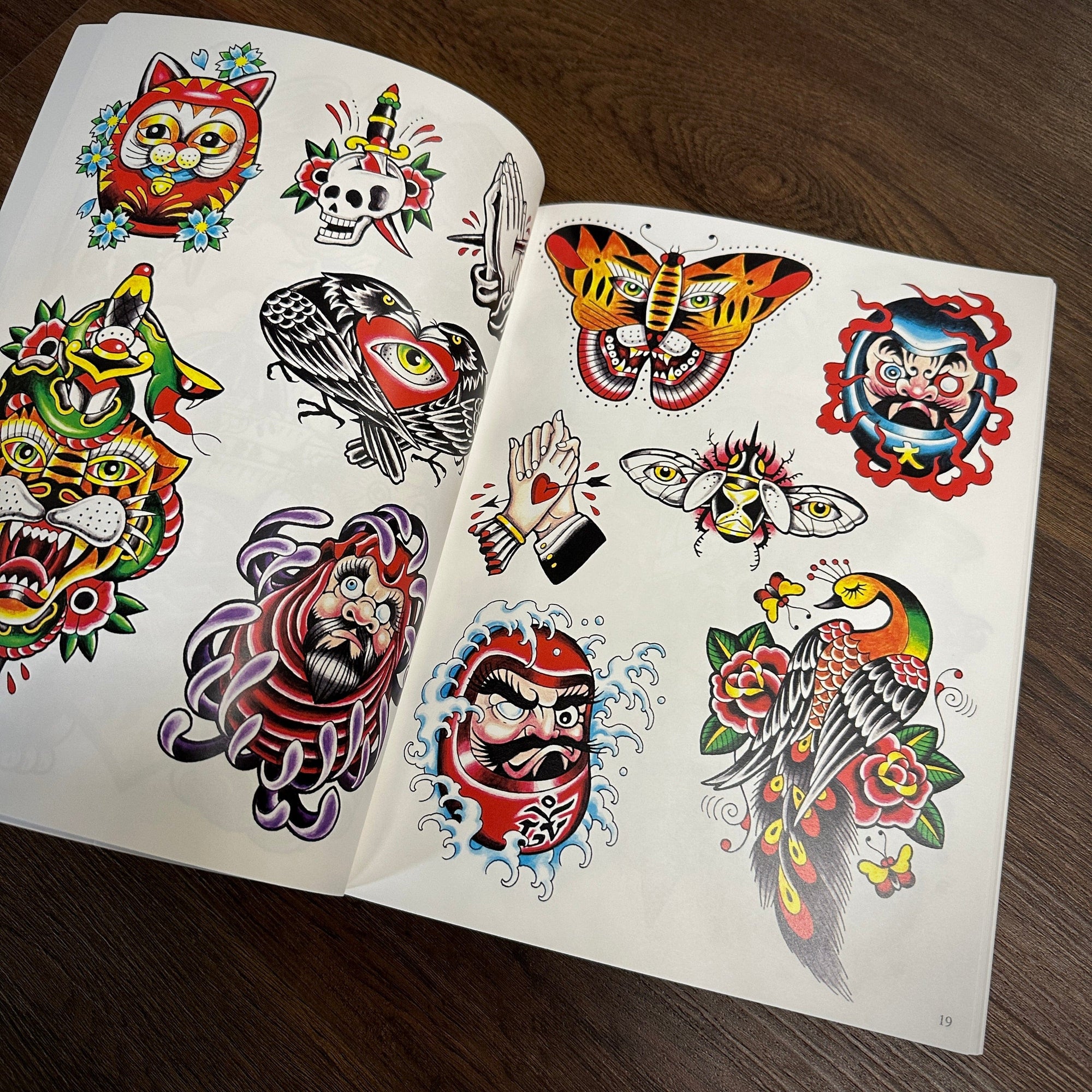 J.D. Crowe book Books Official Tattoo Brand- Assorted Designs Vol.1