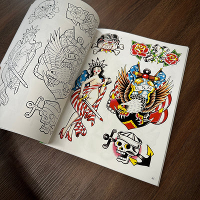 J.D. Crowe book Books Official Tattoo Brand- Assorted Designs Vol.2