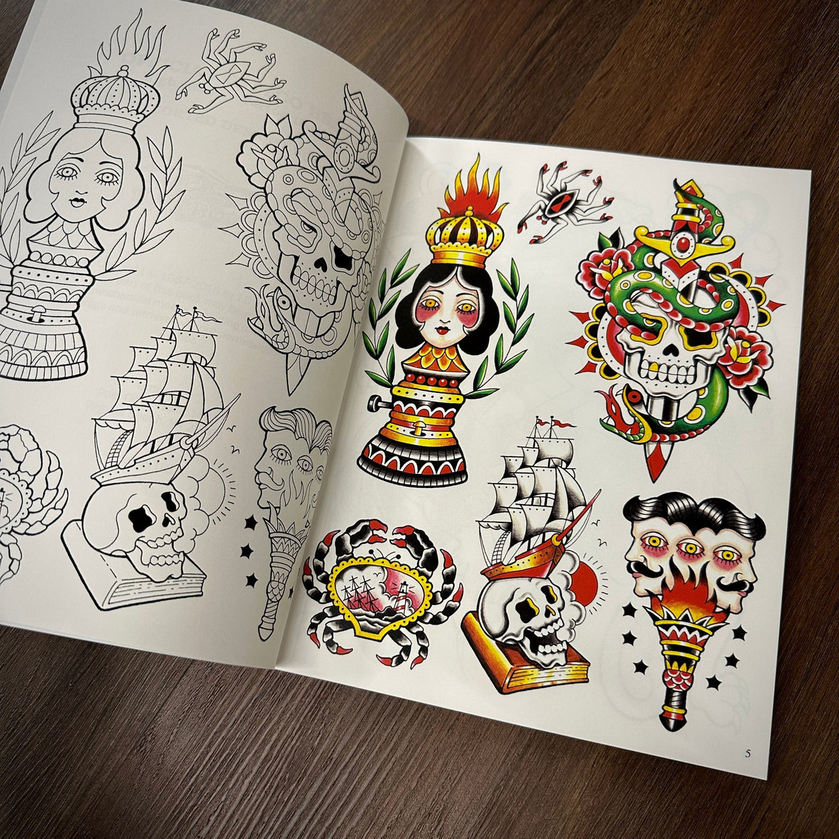 Official Tattoo Brand- Assorted Designs Vol.2 - tattooflashcollective