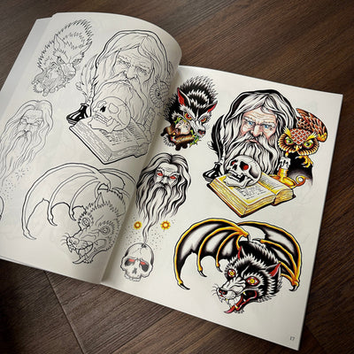 DRAGON Tattoo Flash Book by Horimouja - Artist Flash Books - Books & DVDS -  Worldwide Tattoo Supply