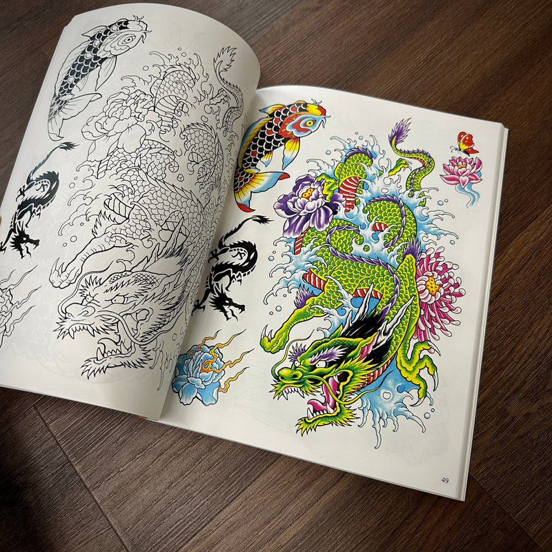 Official Tattoo Brand Assorted Designs Vol.4 tattooflashcollective