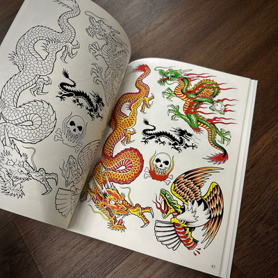 J.D. Crowe book Books Official Tattoo Brand- Assorted Designs Vol.4