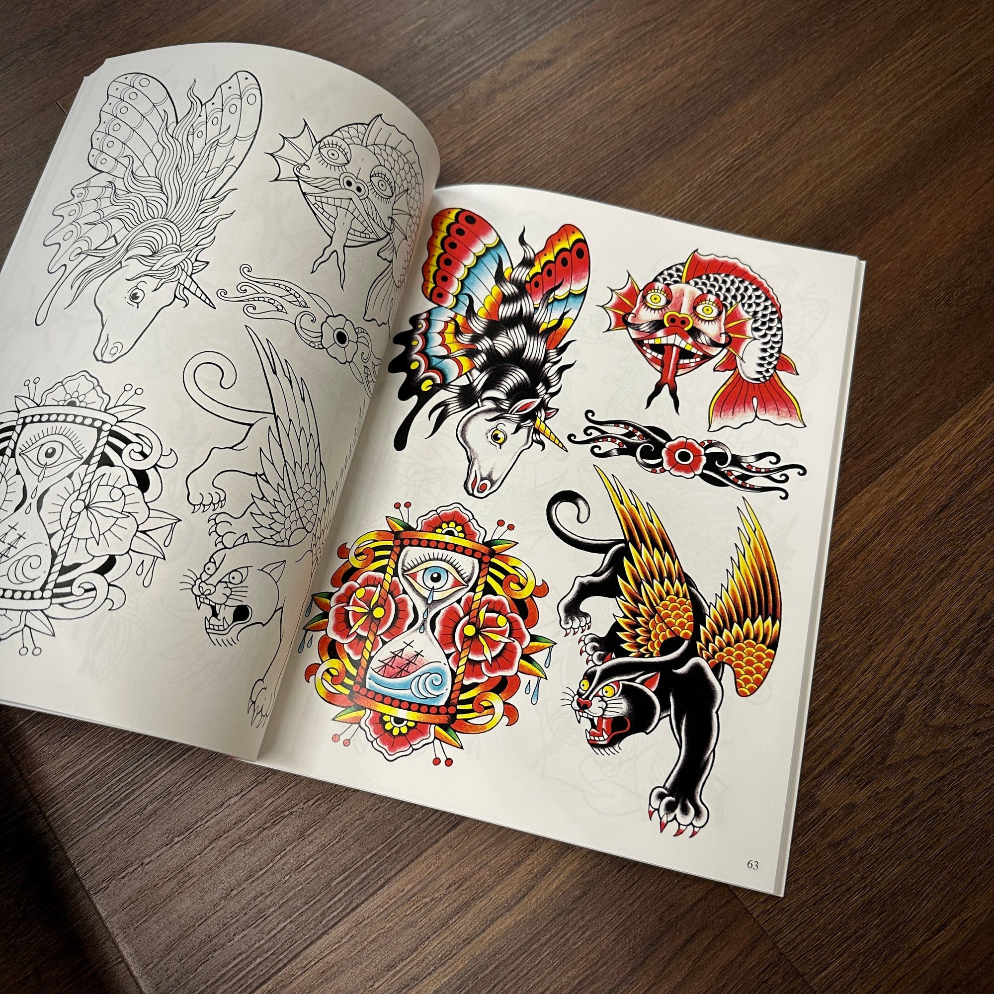 Official Tattoo Brand- Assorted Designs Vol.5 - tattooflashcollective