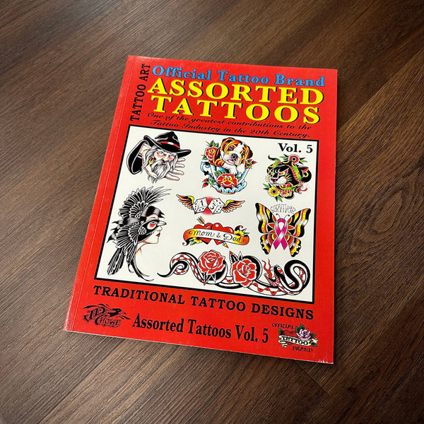 Official Tattoo Brand Assorted Designs Vol.5 tattooflashcollective