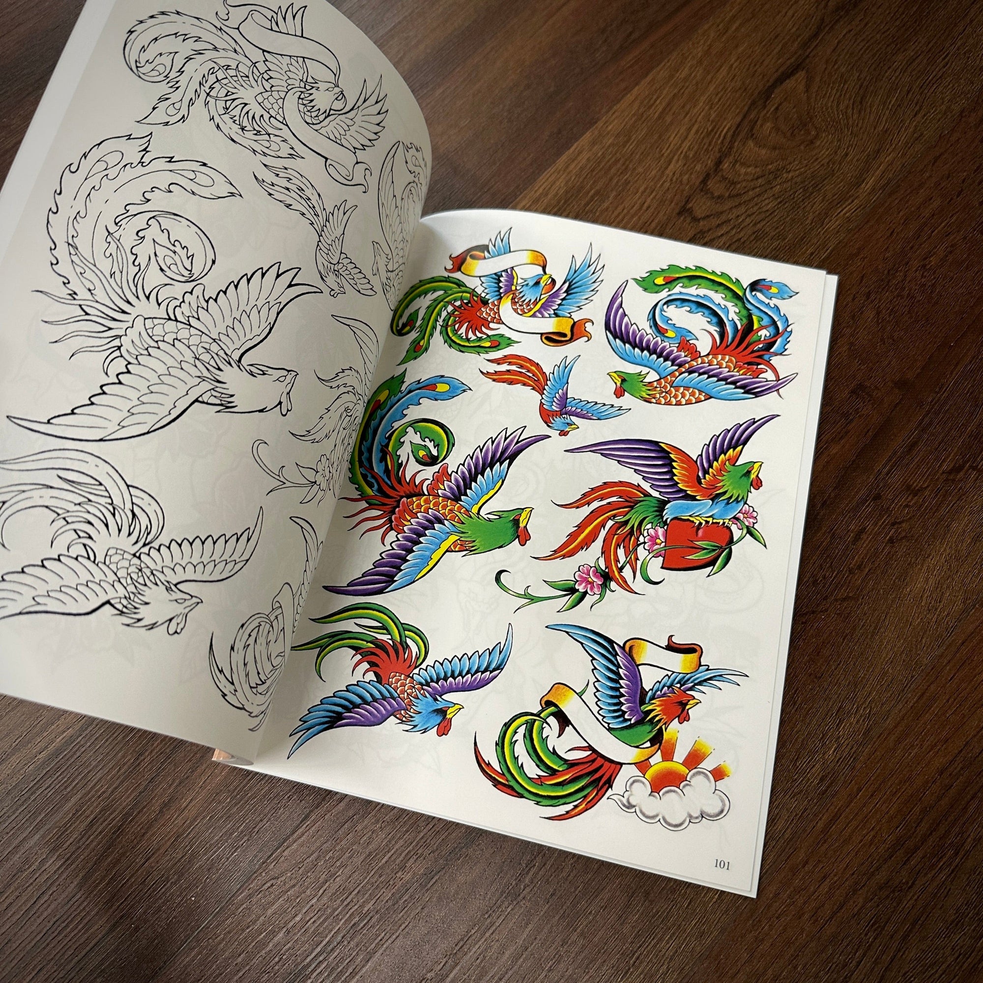 J.D. Crowe book Books Official Tattoo Brand- Assorted Designs Vol.6