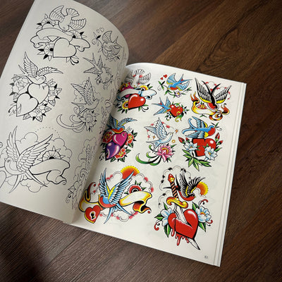 J.D. Crowe book Books Official Tattoo Brand- Assorted Designs Vol.6