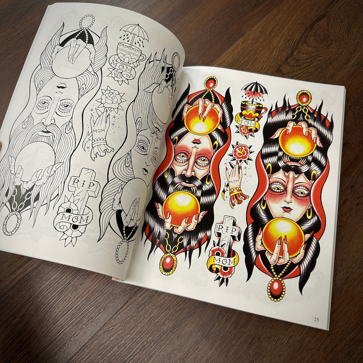 Official Tattoo Brand- Assorted Designs Vol.6 - tattooflashcollective