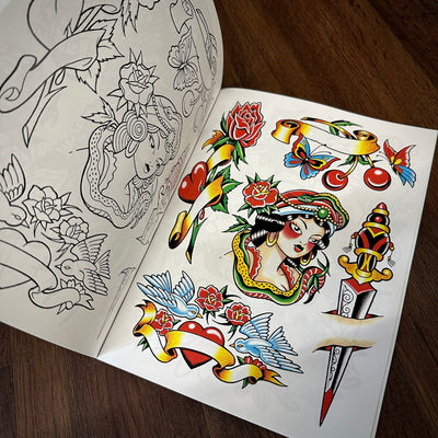 J.D. Crowe book Books Official Tattoo Brand- Assorted Designs Vol.7