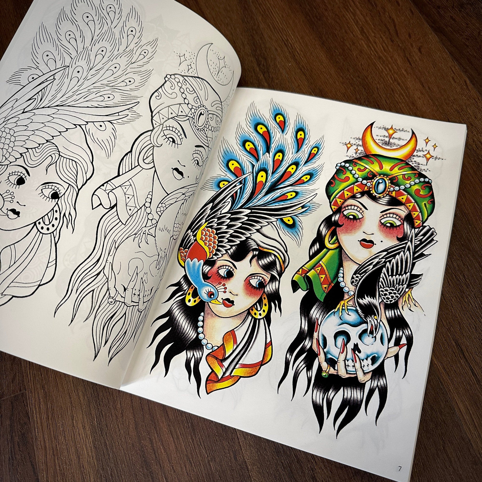 J.D. Crowe book Books Official Tattoo Brand- Assorted Designs Vol.7