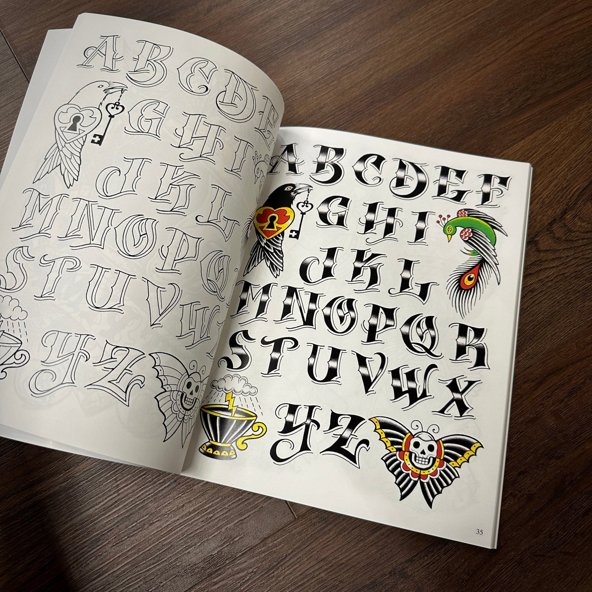 J.D. Crowe book Books Official Tattoo Brand- Banners and lettering