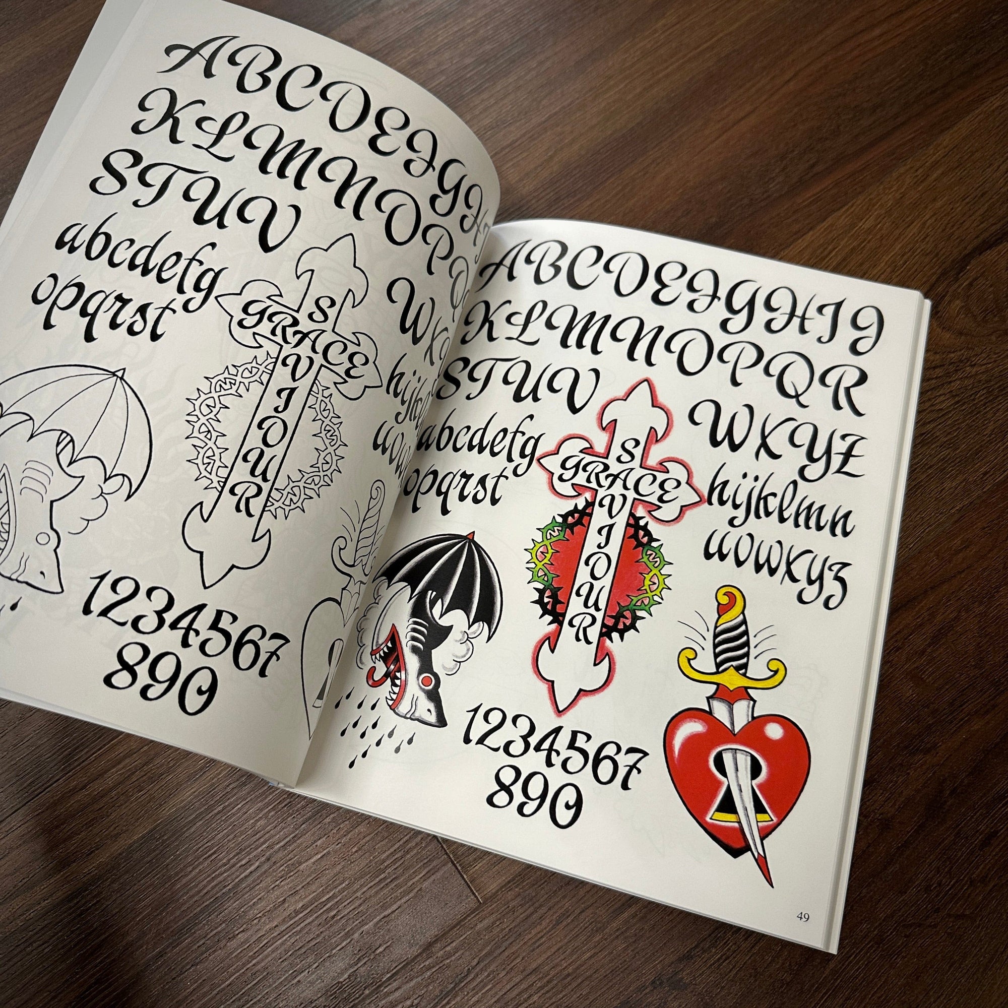 J.D. Crowe book Books Official Tattoo Brand- Banners and lettering