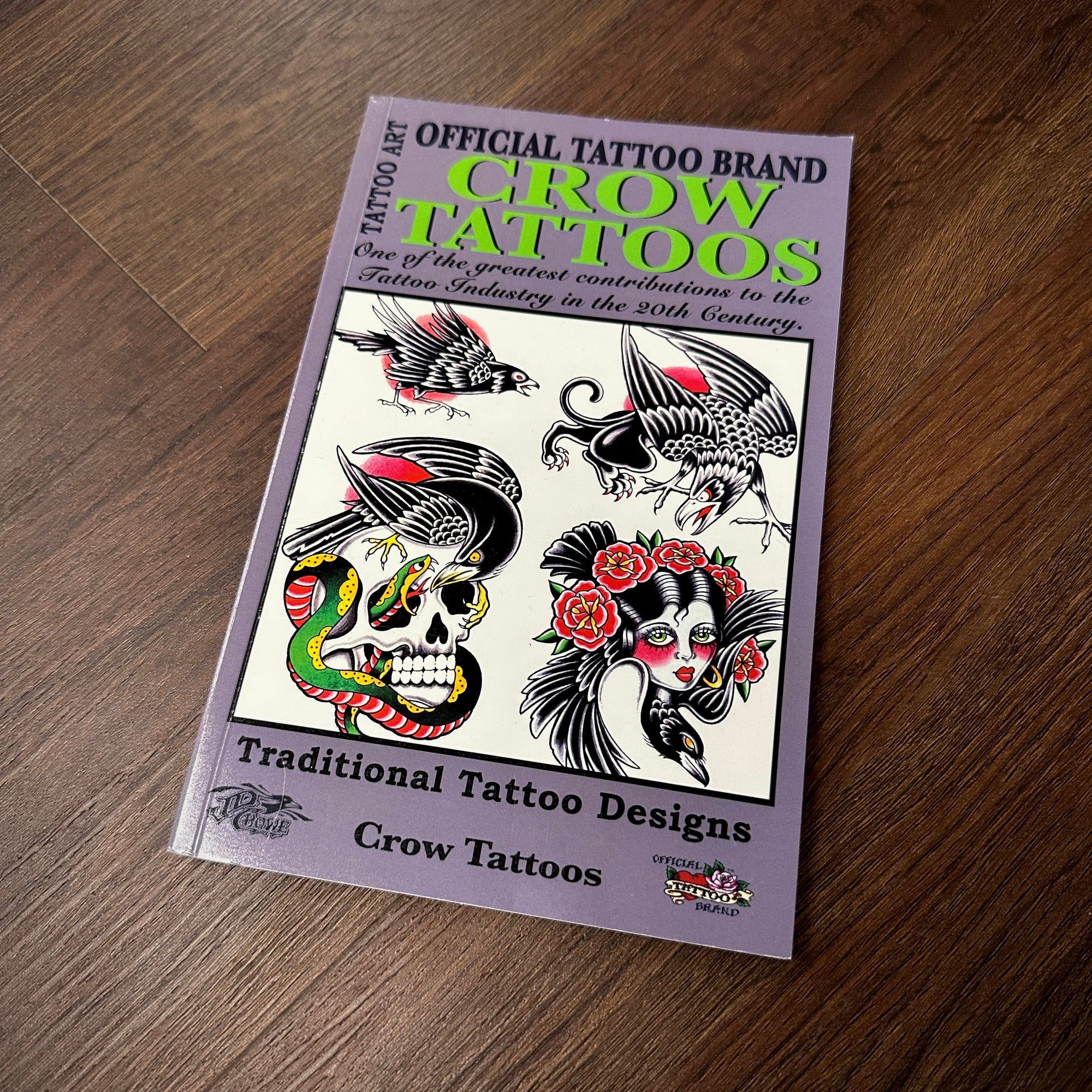 J.D. Crowe book Books Official Tattoo Brand- Crow
