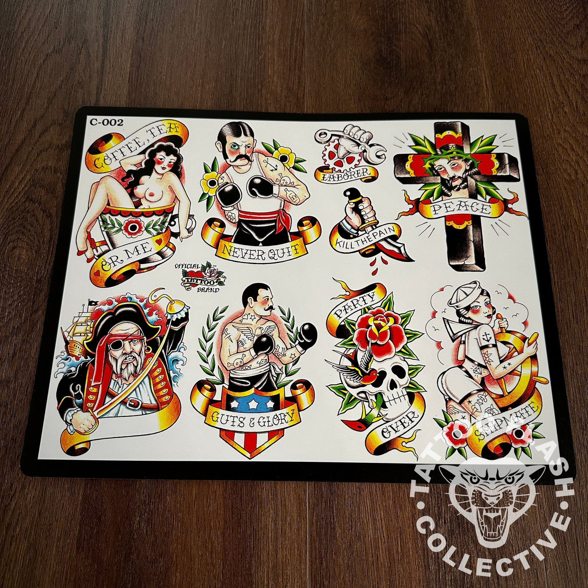 J.D. Crowe Flash J.D. Crowe - Official Tattoo Brand #002