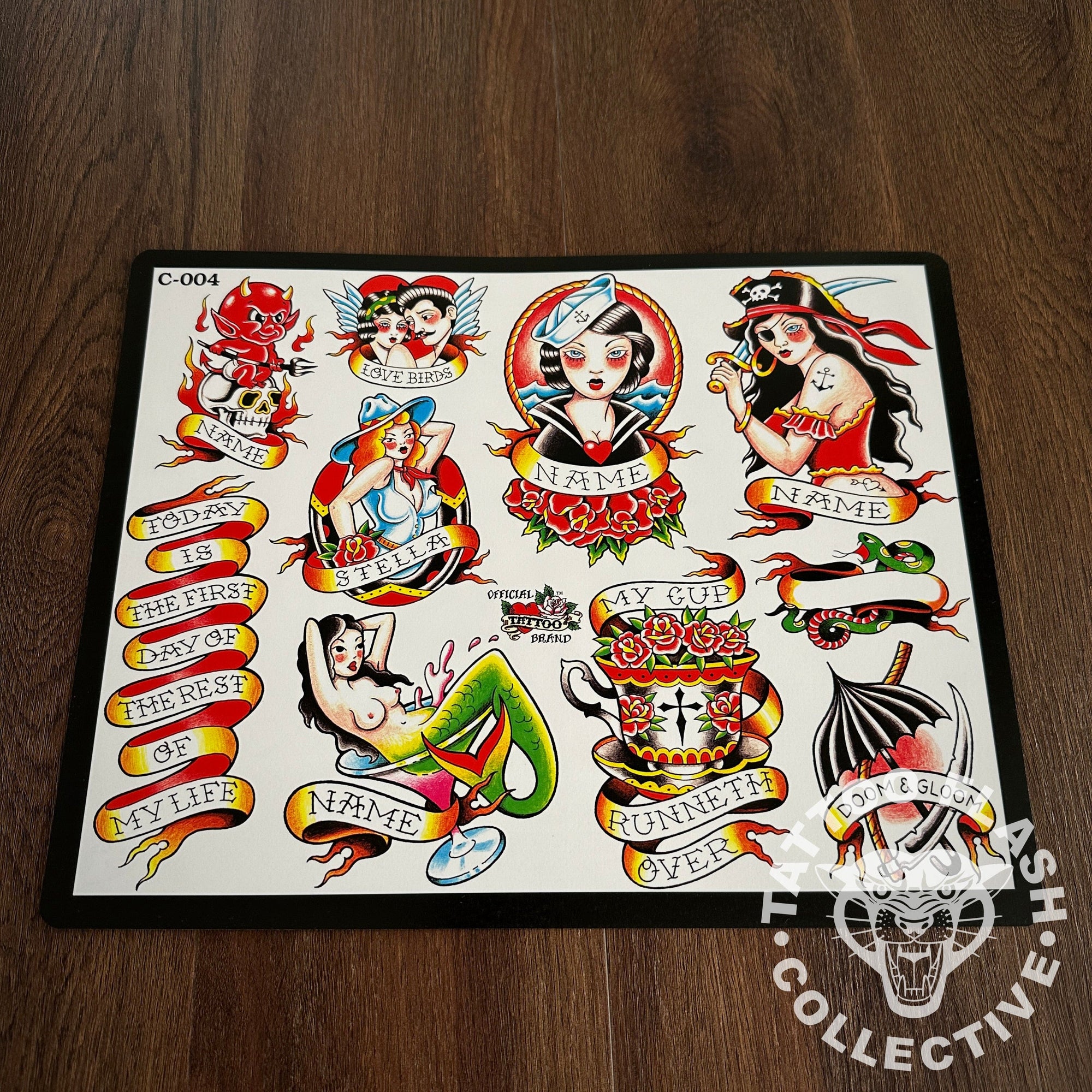 J.D. Crowe Flash J.D. Crowe - Official Tattoo Brand #004