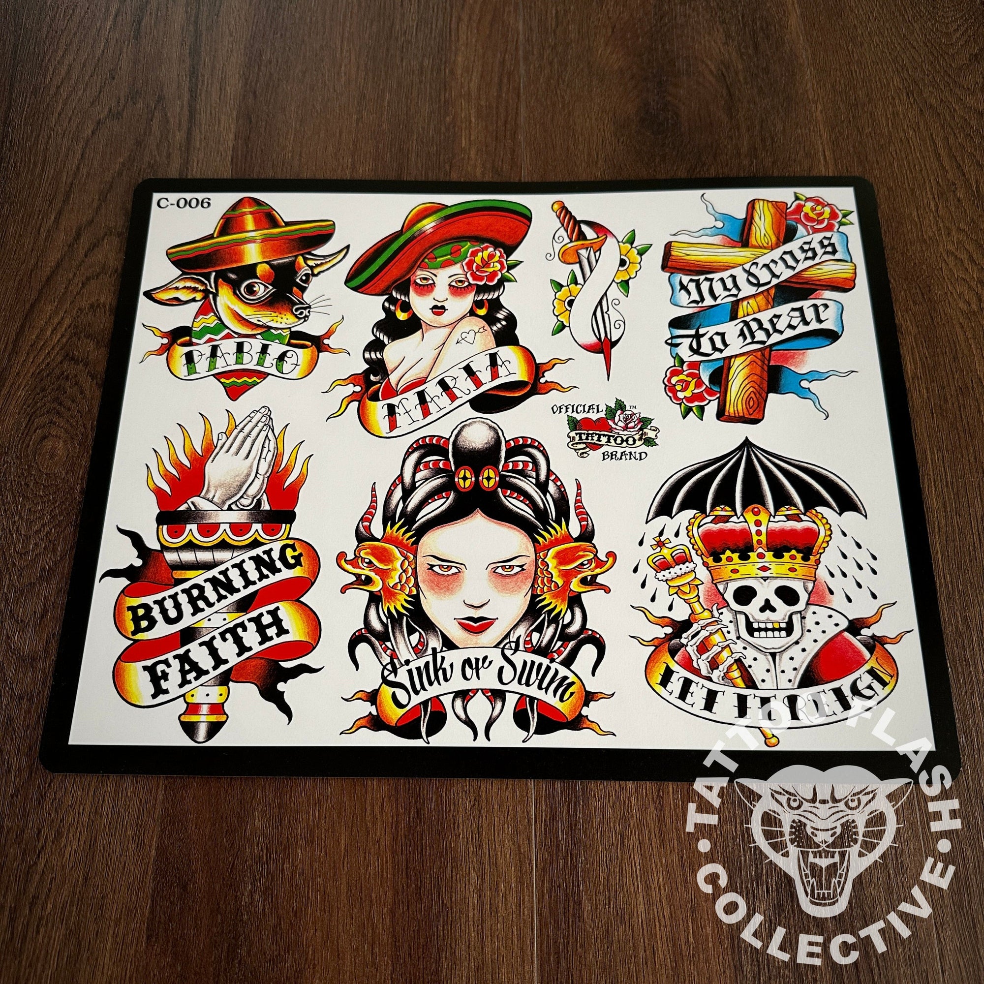 J.D. Crowe Flash J.D. Crowe - Official Tattoo Brand #006