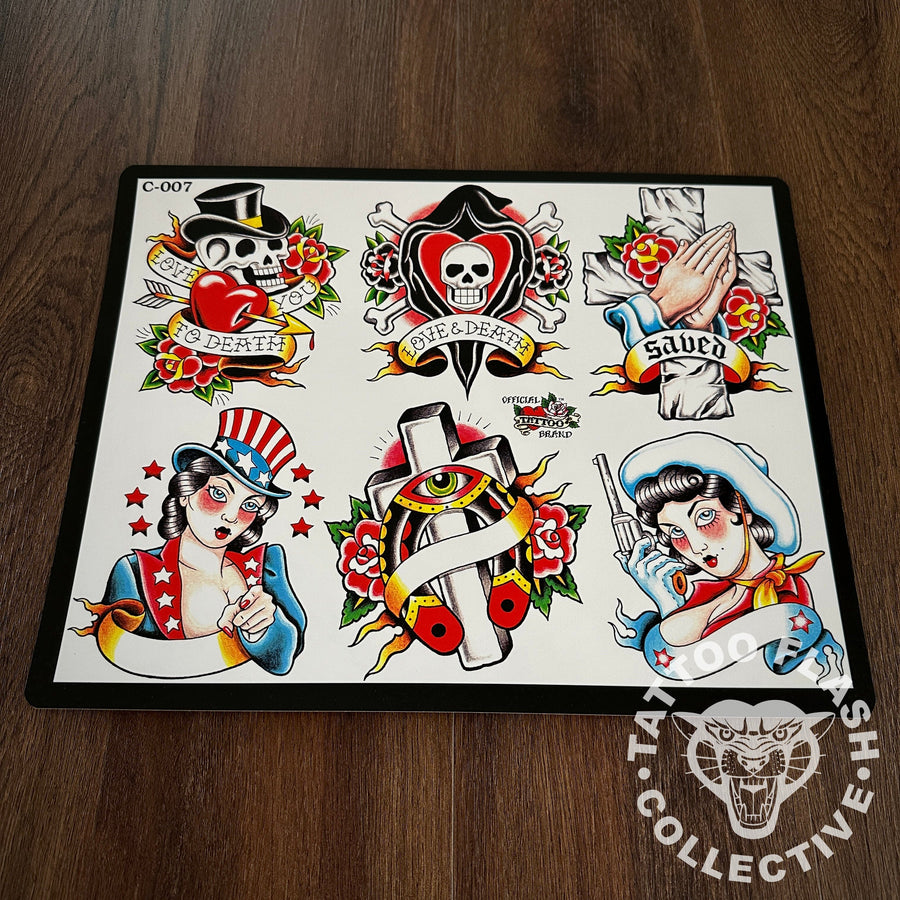 J.D. Crowe Flash J.D. Crowe - Official Tattoo Brand #007