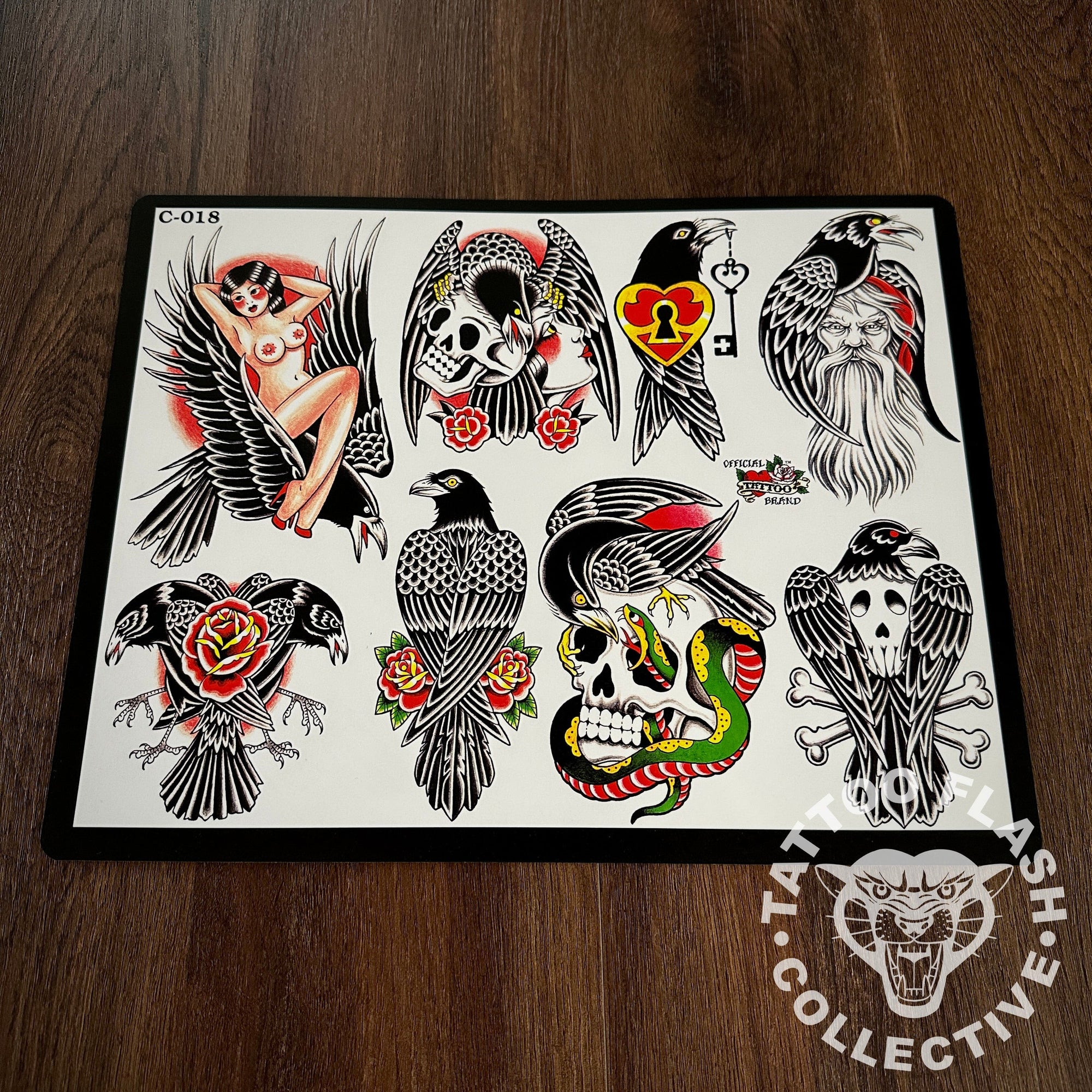 J.D. Crowe Flash J.D. Crowe - Official Tattoo Brand #018