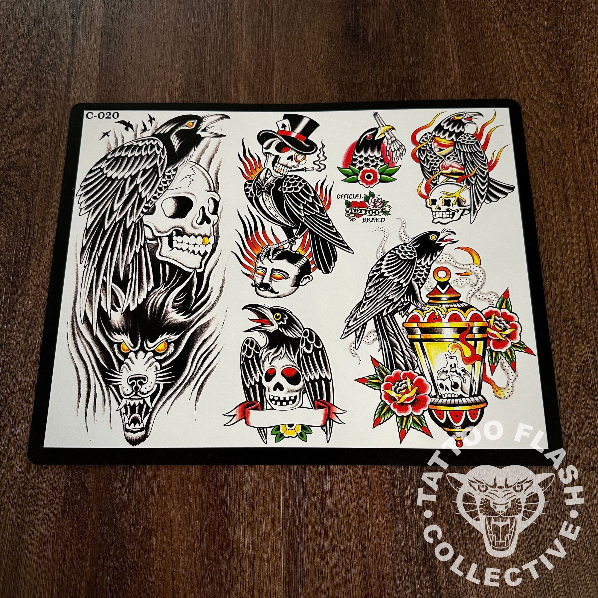 J.D. Crowe Flash J.D. Crowe - Official Tattoo Brand #020