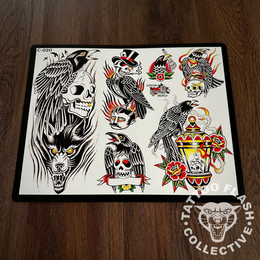 J.D. Crowe Flash J.D. Crowe - Official Tattoo Brand #020