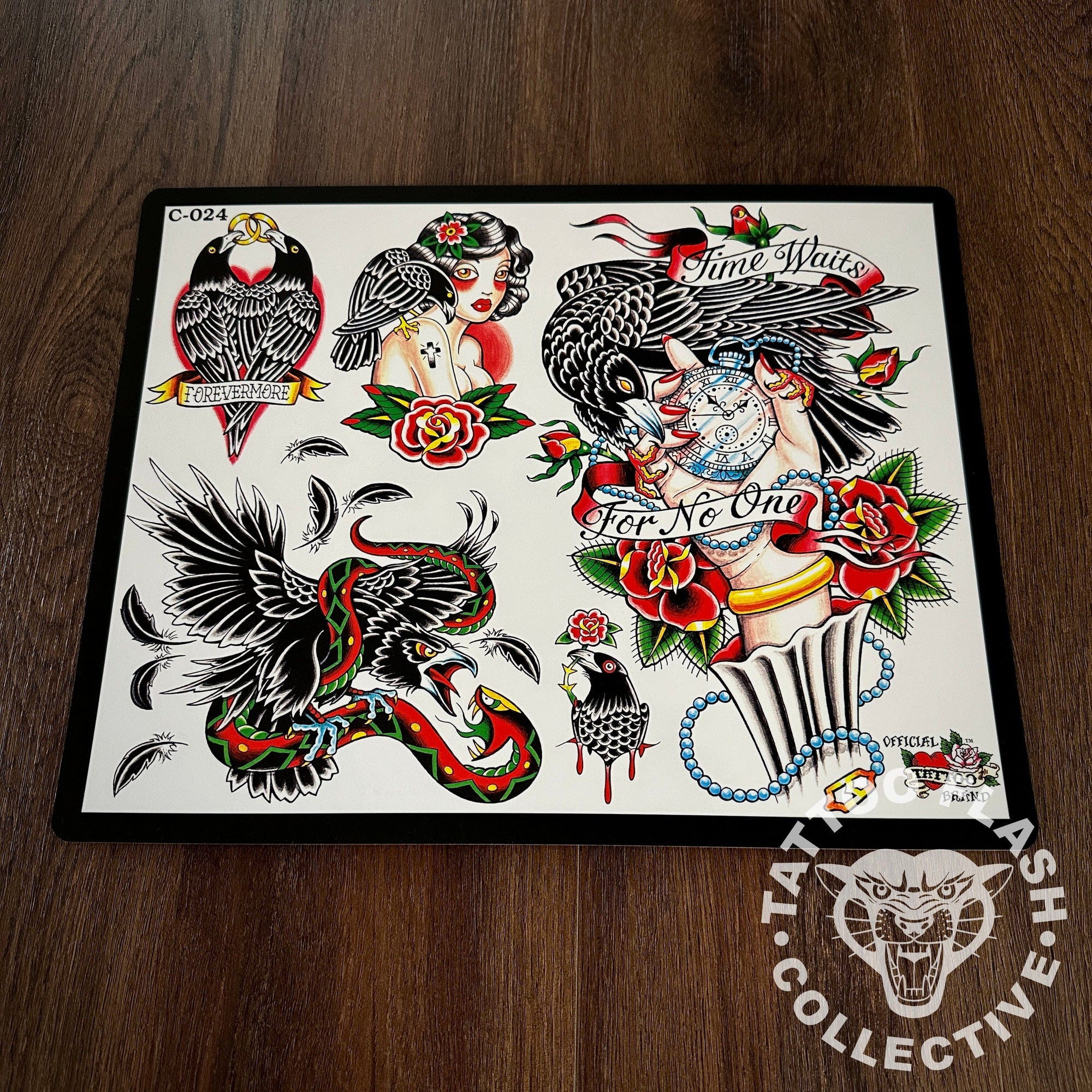 J.D. Crowe Flash J.D. Crowe - Official Tattoo Brand #024