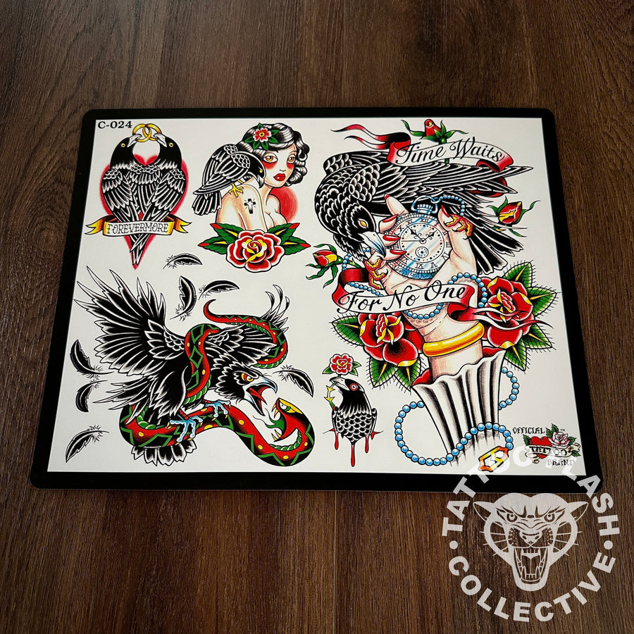 J.D. Crowe Flash J.D. Crowe - Official Tattoo Brand #024