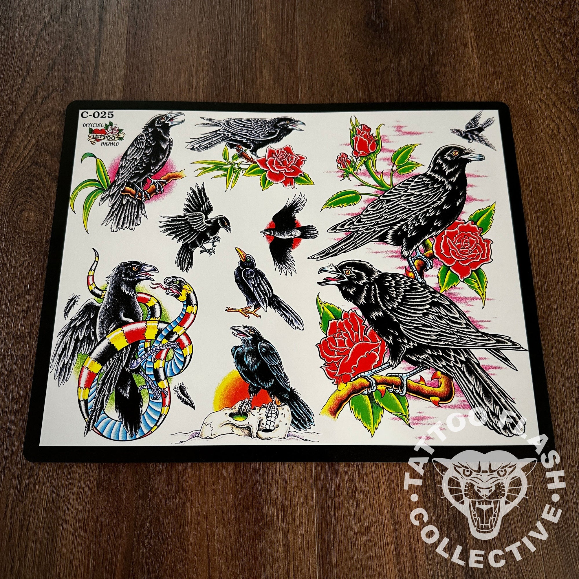 J.D. Crowe Flash J.D. Crowe - Official Tattoo Brand #025