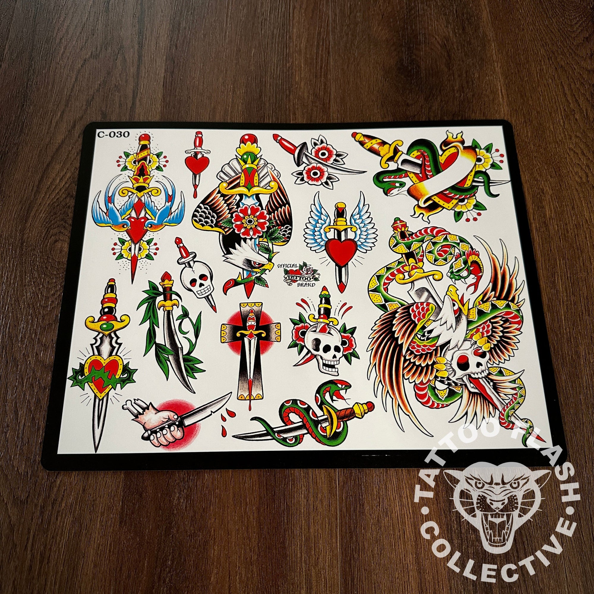 J.D. Crowe Flash J.D. Crowe - Official Tattoo Brand #030