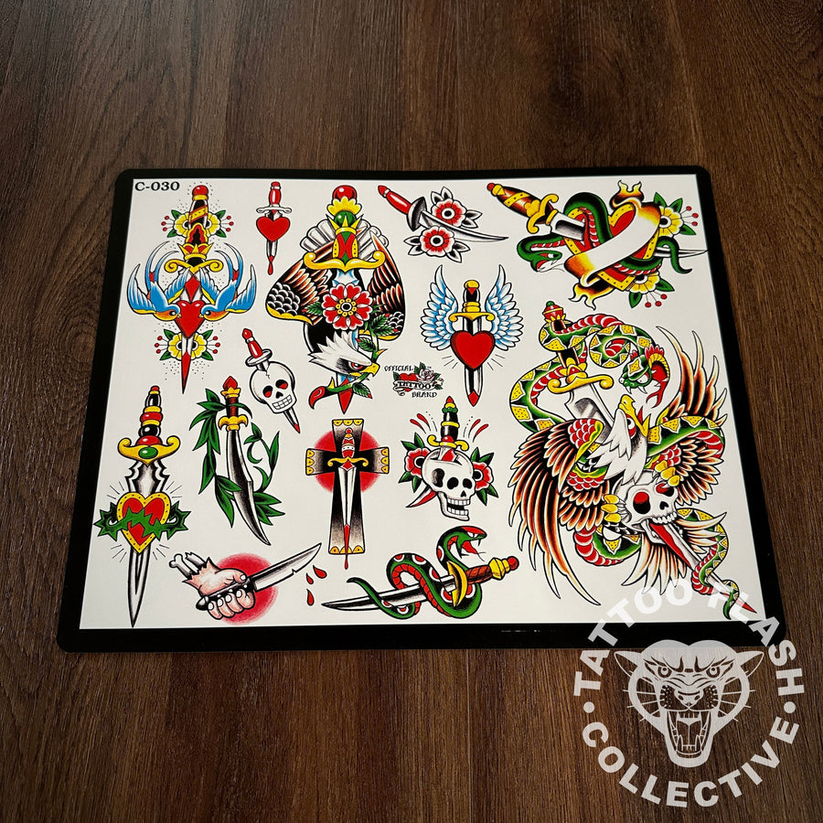 J.D. Crowe Flash J.D. Crowe - Official Tattoo Brand #030