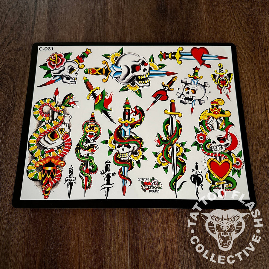 J.D. Crowe Flash J.D. Crowe - Official Tattoo Brand #031