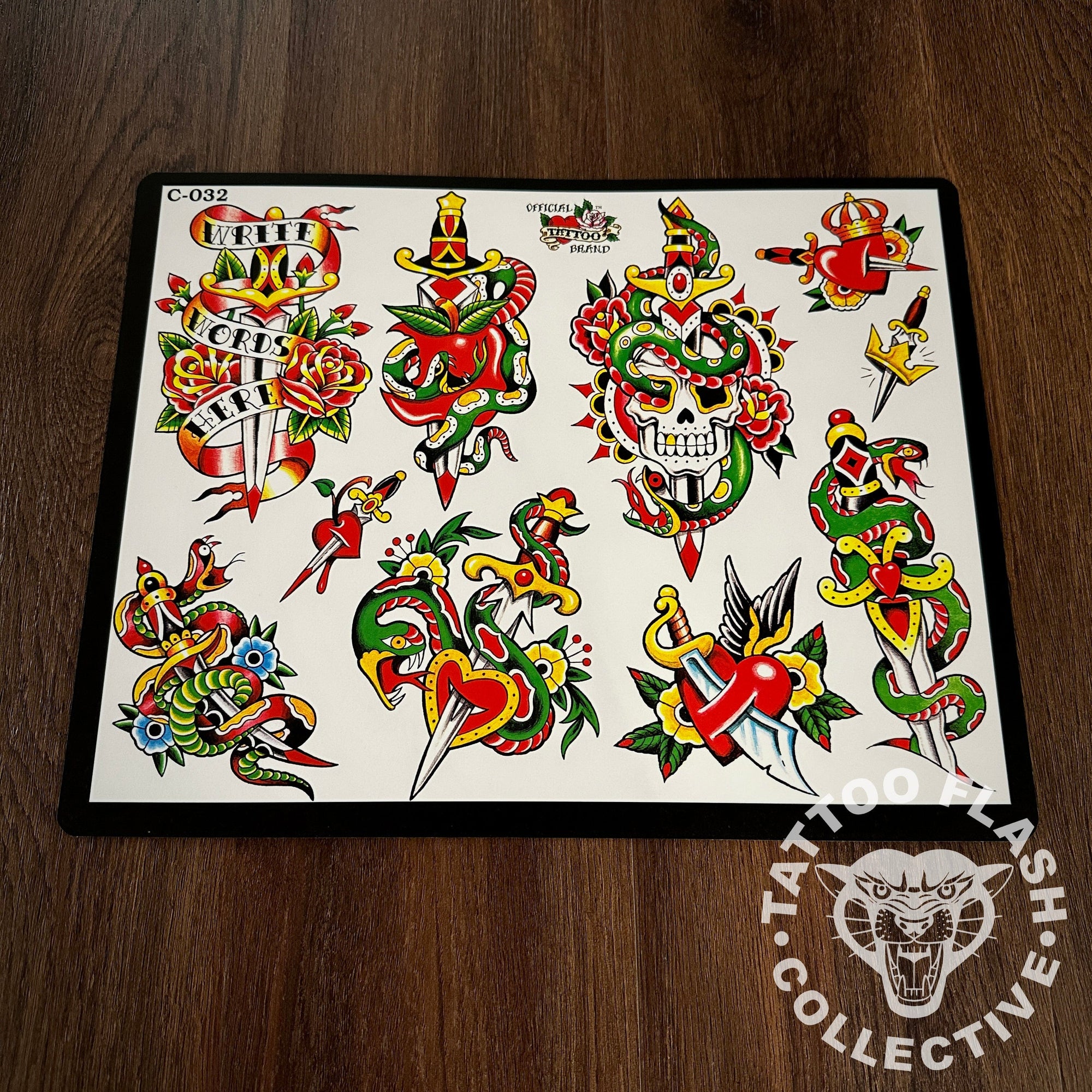 J.D. Crowe Flash J.D. Crowe - Official Tattoo Brand #032