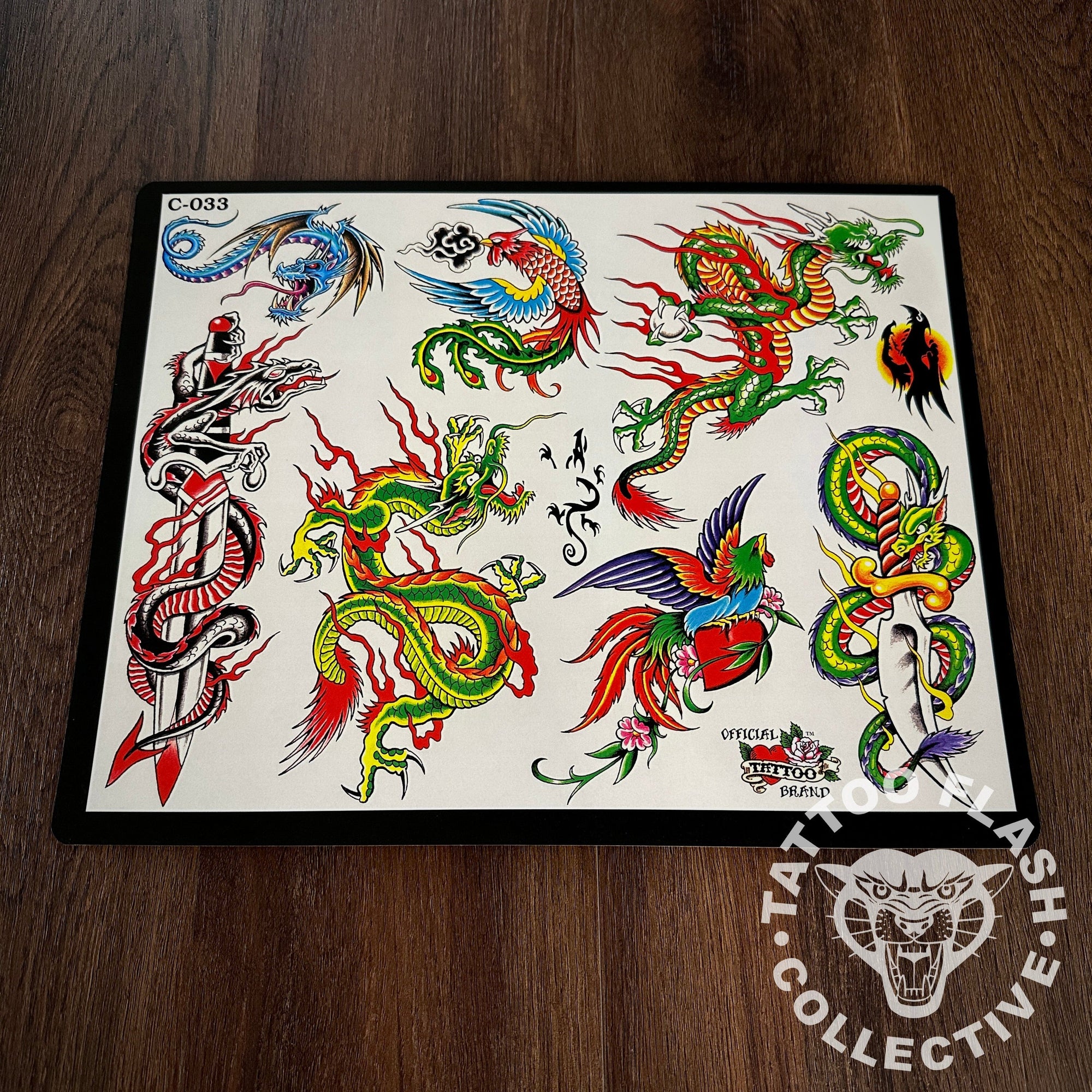 J.D. Crowe Flash J.D. Crowe - Official Tattoo Brand #033