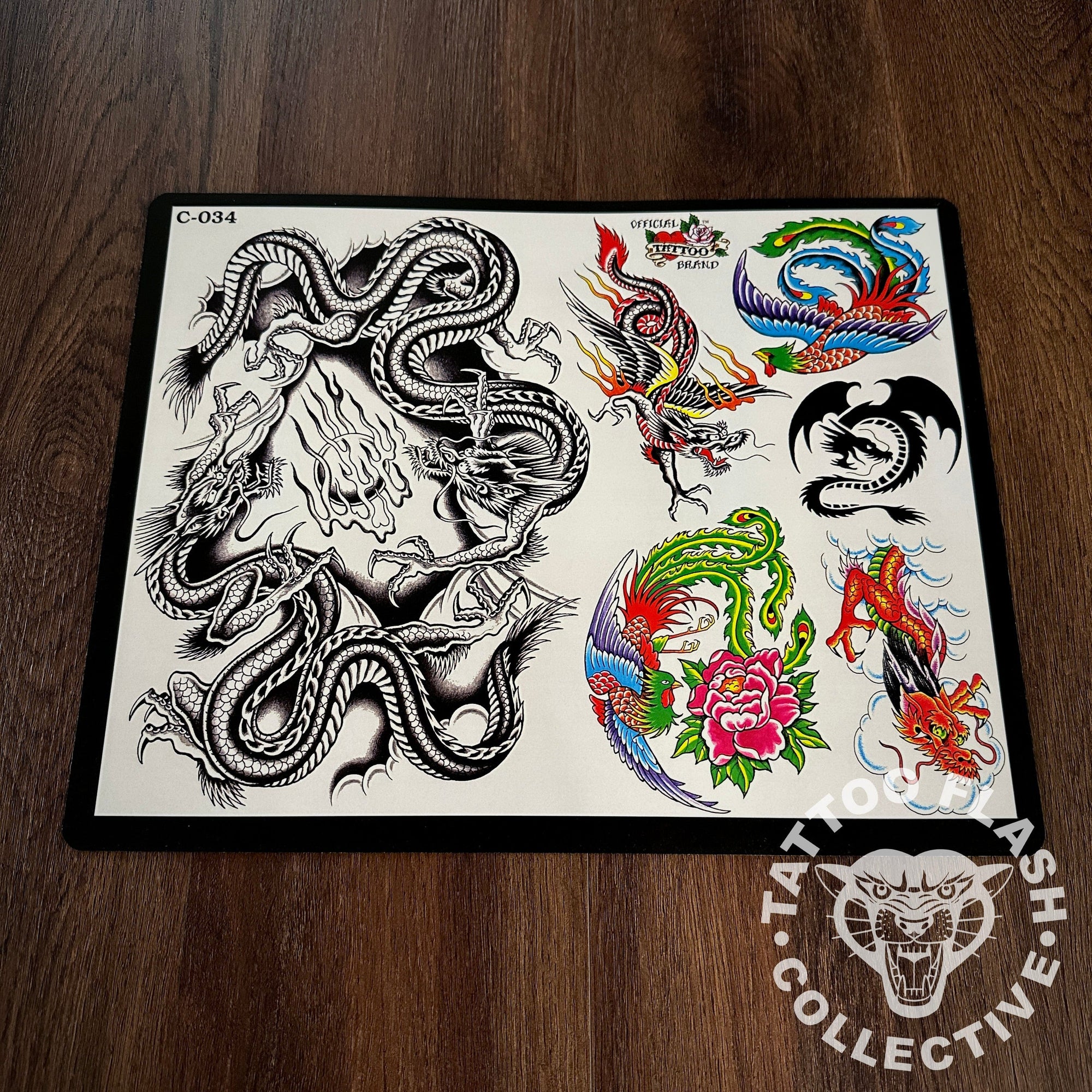 J.D. Crowe Flash J.D. Crowe - Official Tattoo Brand #034