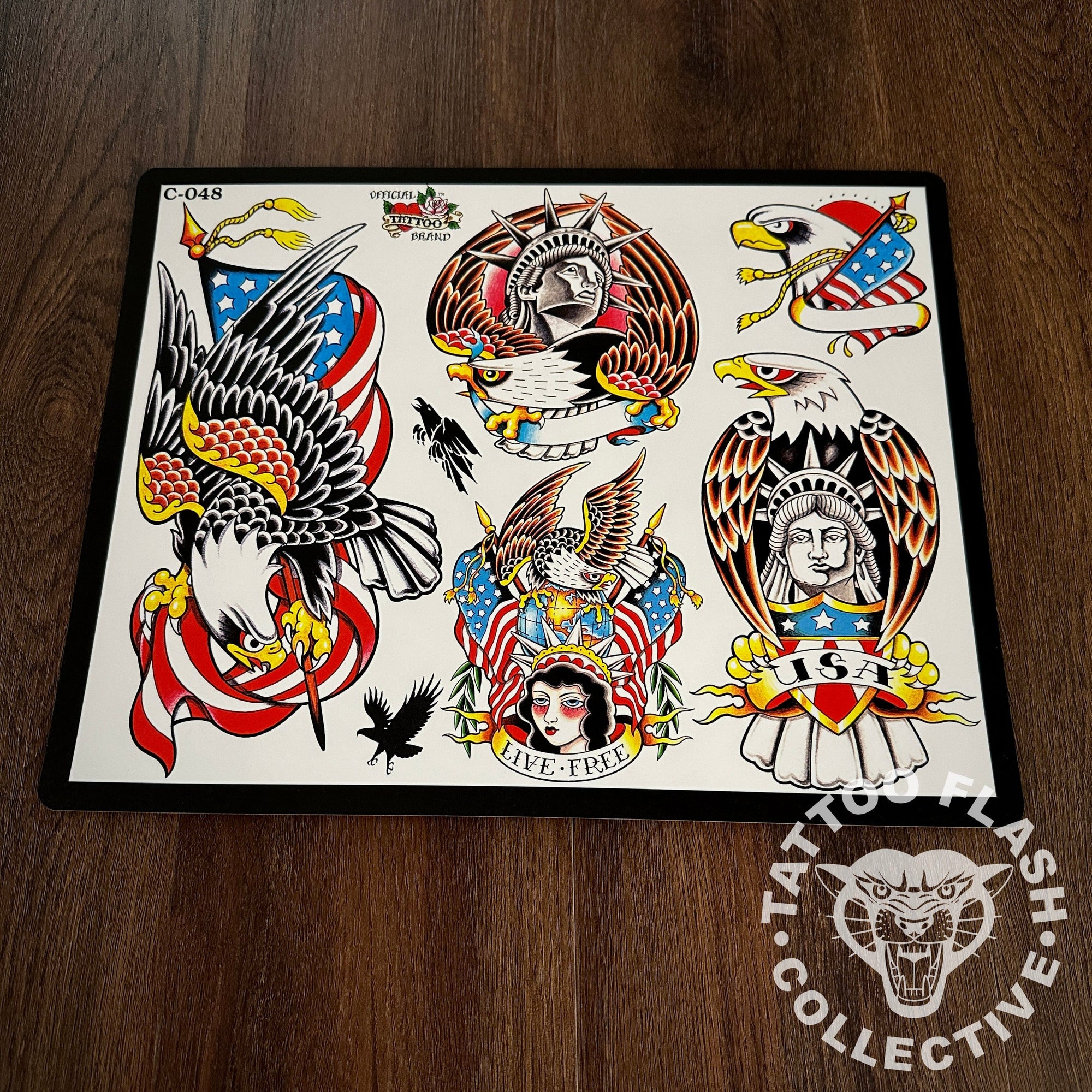 J.D. Crowe Flash J.D. Crowe - Official Tattoo Brand #048