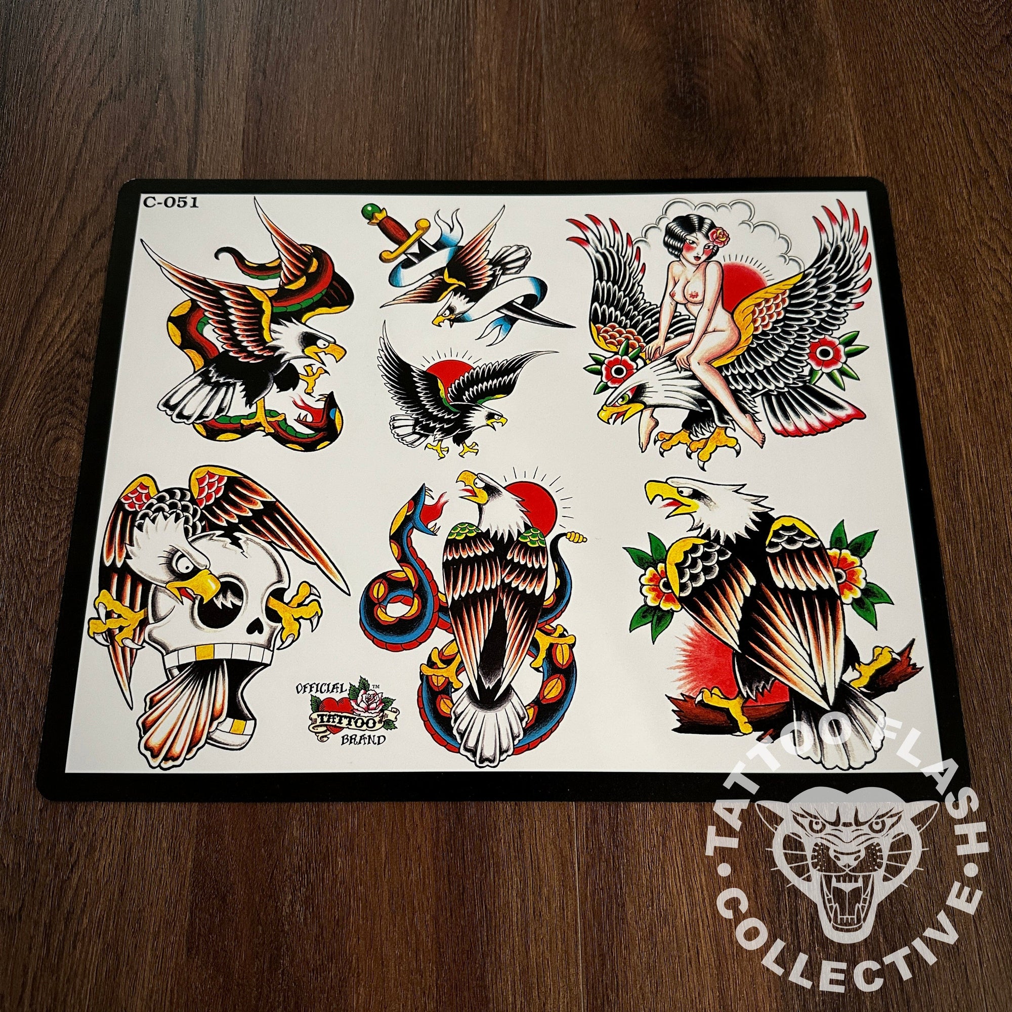 J.D. Crowe Flash J.D. Crowe - Official Tattoo Brand #051