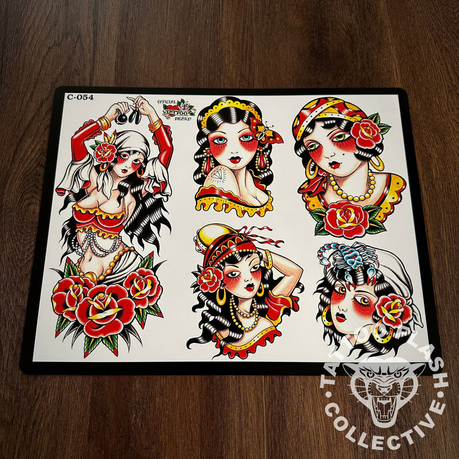 J.D. Crowe Flash J.D. Crowe - Official Tattoo Brand #054