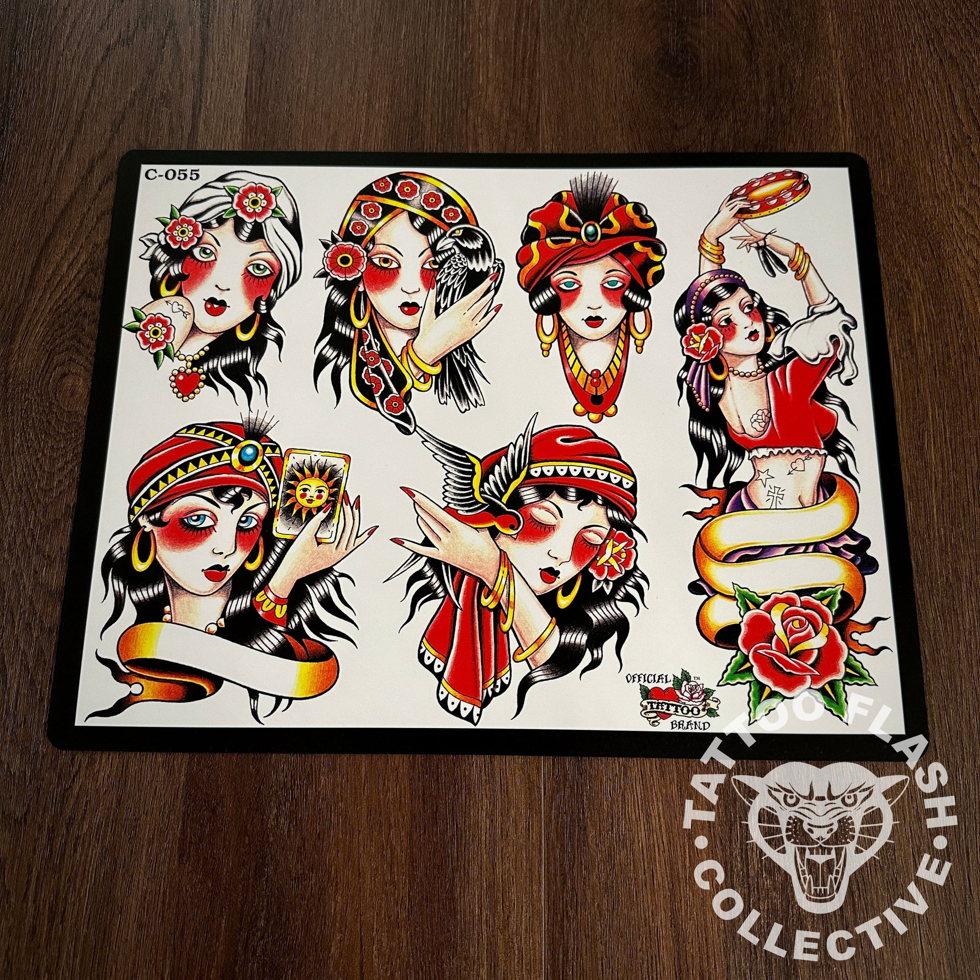 J.D. Crowe Flash J.D. Crowe - Official Tattoo Brand #055