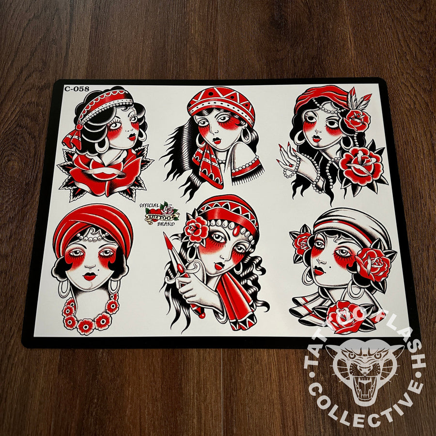 J.D. Crowe Flash J.D. Crowe - Official Tattoo Brand #058