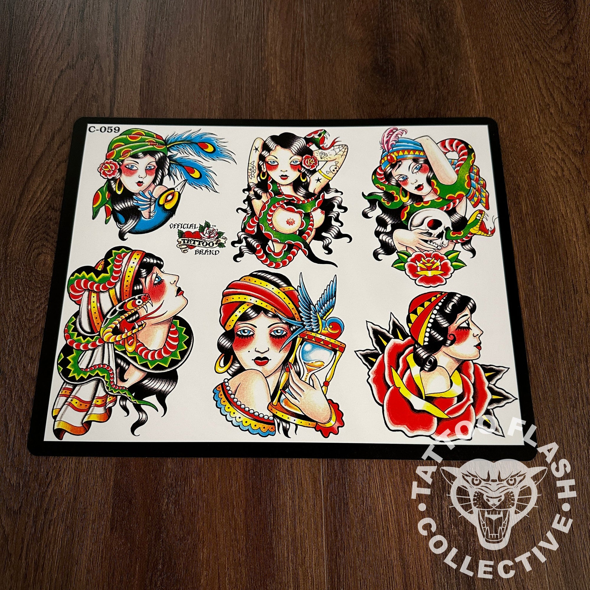 J.D. Crowe Flash J.D. Crowe - Official Tattoo Brand #059