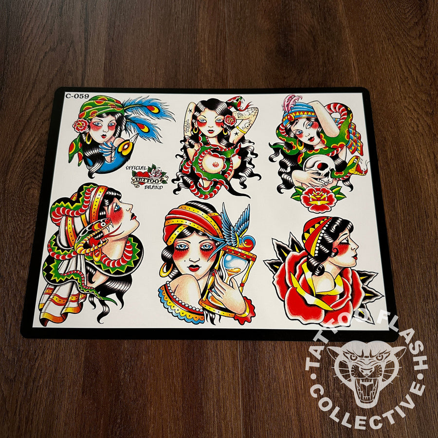 J.D. Crowe Flash J.D. Crowe - Official Tattoo Brand #059